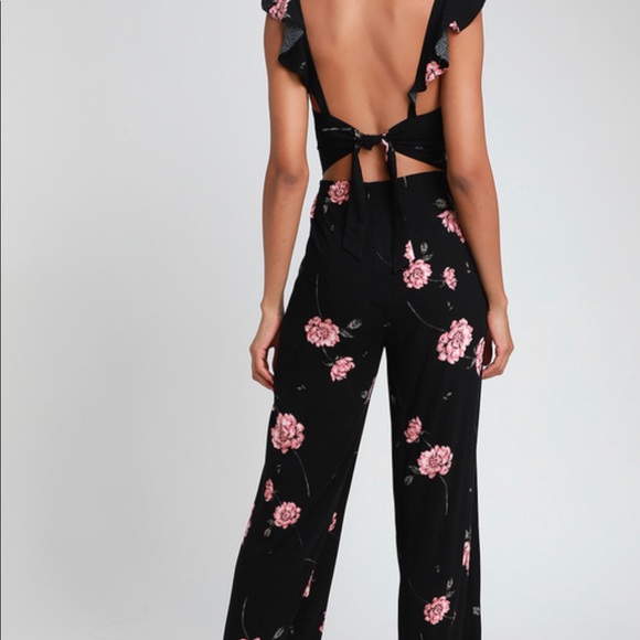 Amuse society Navy Jumpsuit - Picture 3 of 3